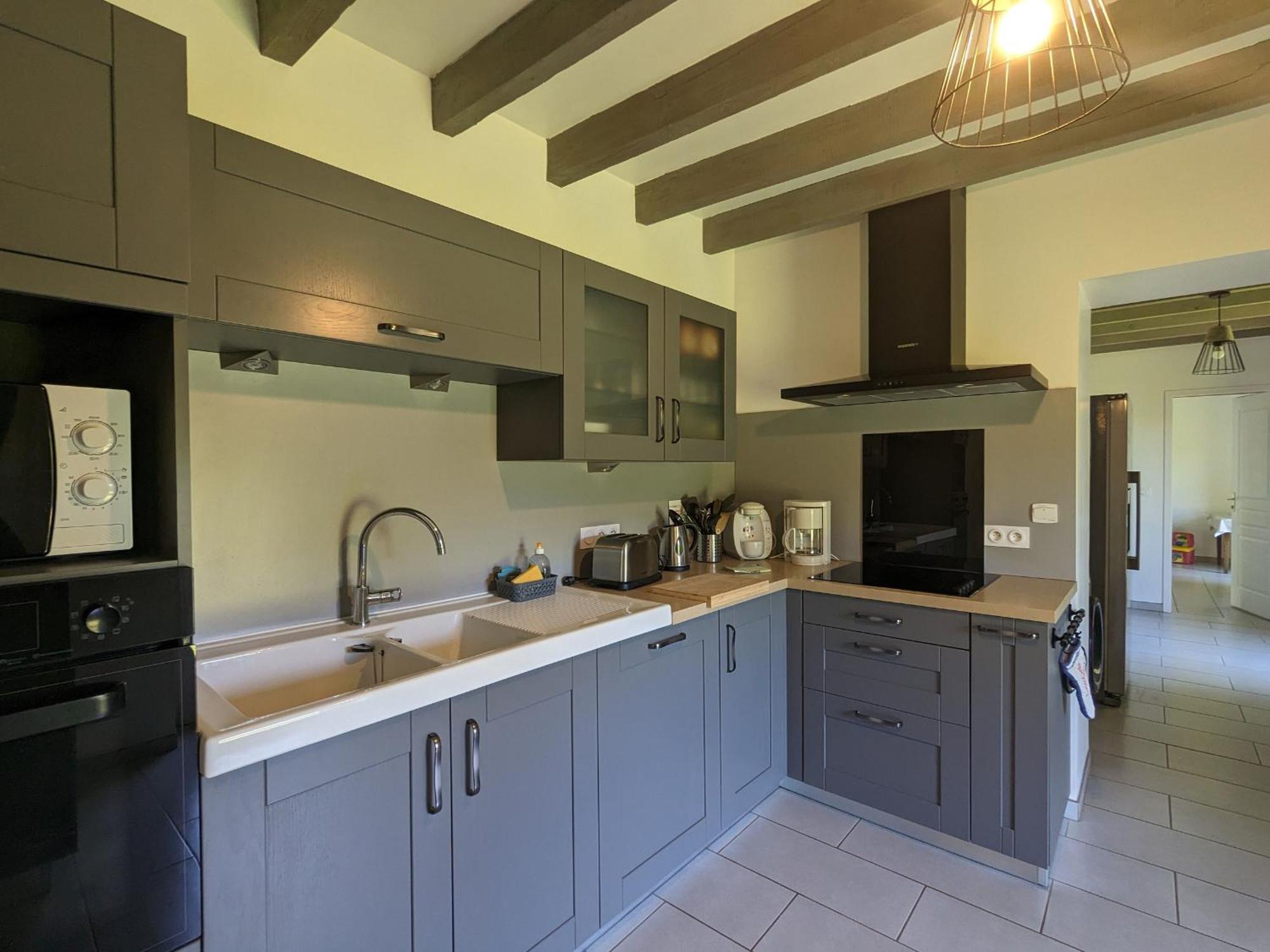 Grande Ferme Renovee Avec Jardin Et Loisirs A Proximite - Fr-1-591-155 Villa Pouligny-Notre-Dame Bagian luar foto