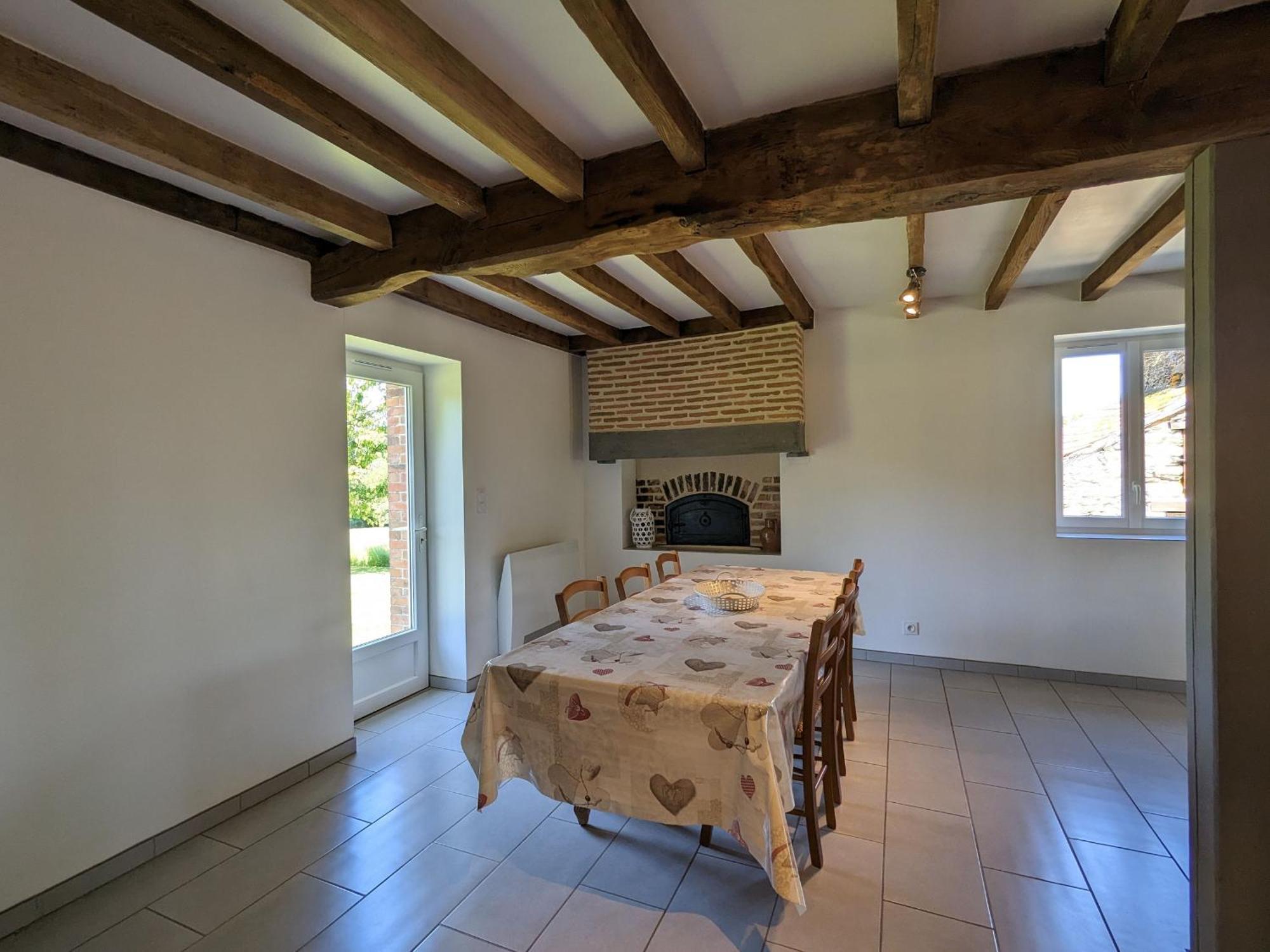 Grande Ferme Renovee Avec Jardin Et Loisirs A Proximite - Fr-1-591-155 Villa Pouligny-Notre-Dame Bagian luar foto