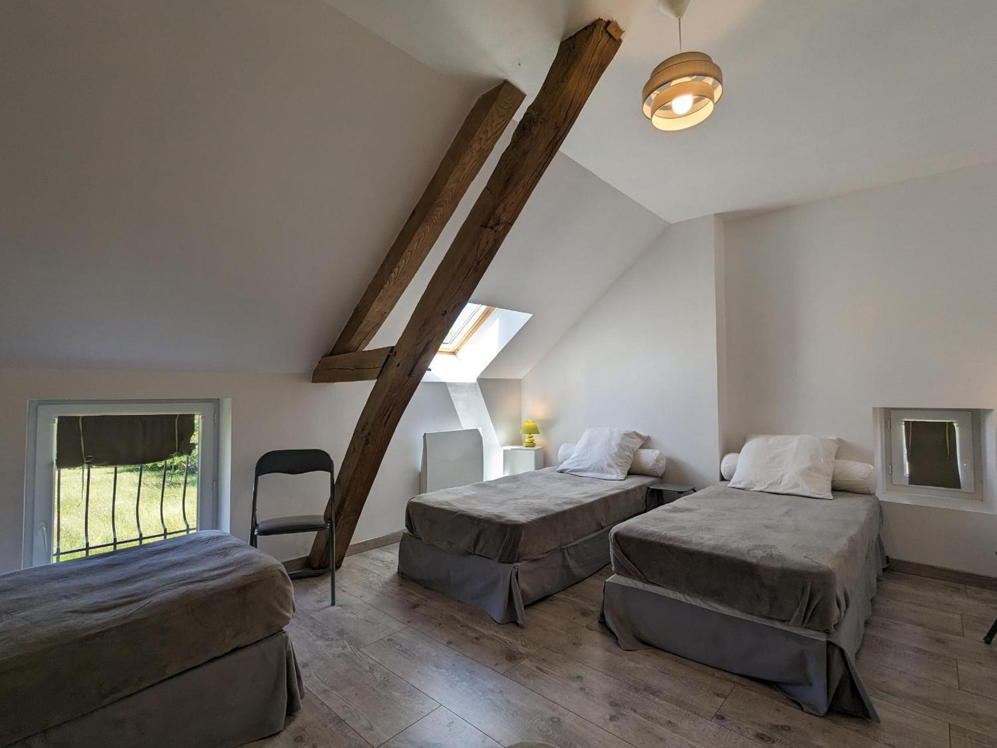 Grande Ferme Renovee Avec Jardin Et Loisirs A Proximite - Fr-1-591-155 Villa Pouligny-Notre-Dame Bagian luar foto