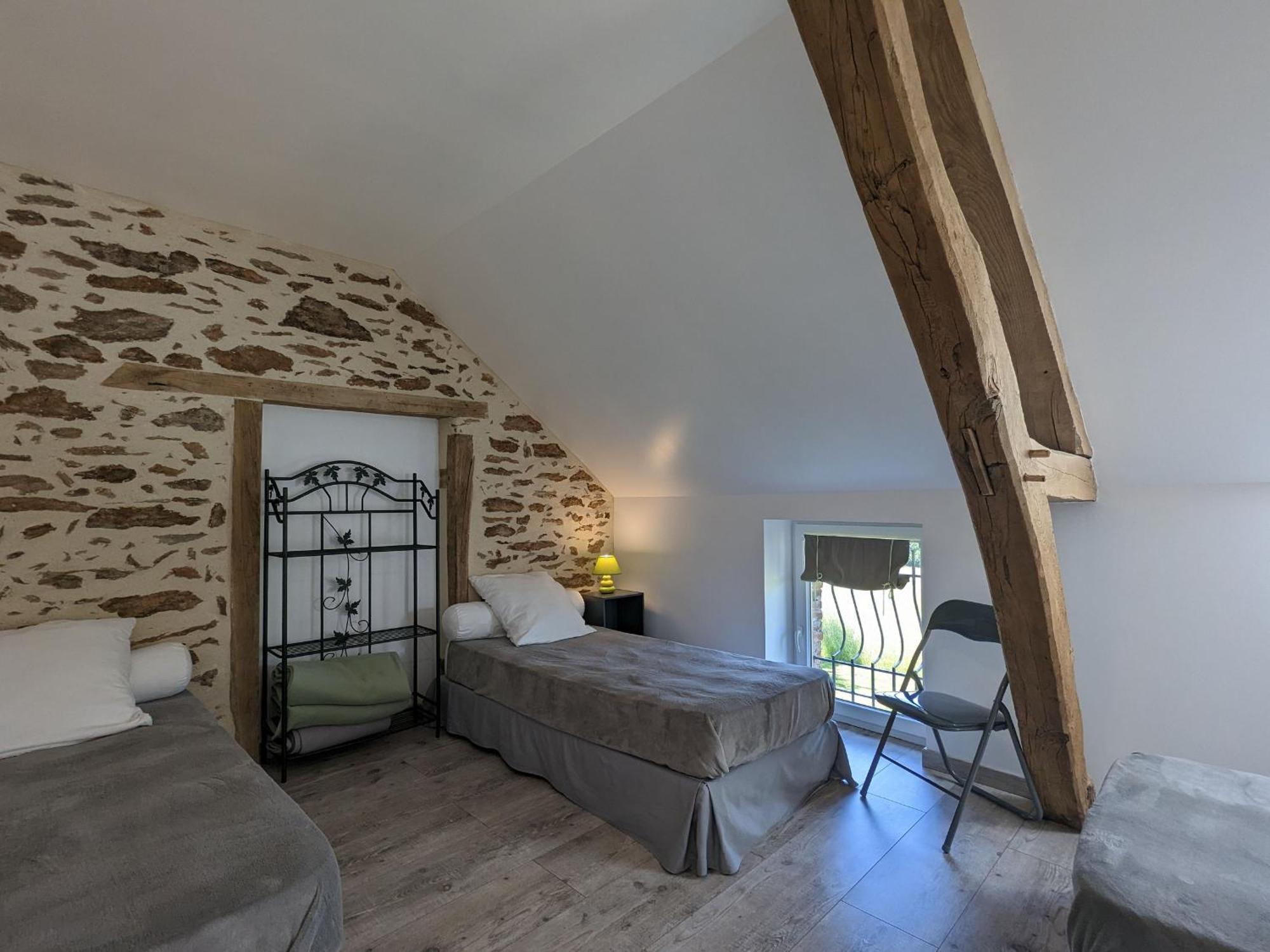 Grande Ferme Renovee Avec Jardin Et Loisirs A Proximite - Fr-1-591-155 Villa Pouligny-Notre-Dame Bagian luar foto